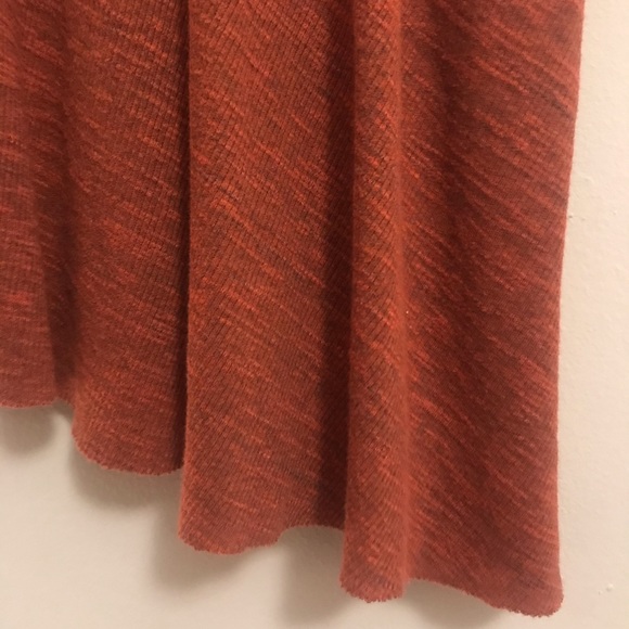 Free People Oversized Ribbed Swing Tee - Picture 4 of 5